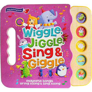 5 buttons sound book