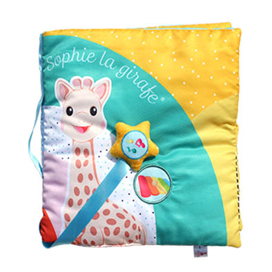 Magnetic sound cloth book