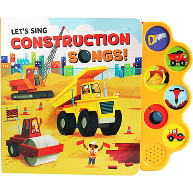 6 buttons sound book