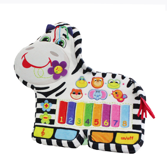 Cusomized Functional Piano Zebra for Russia